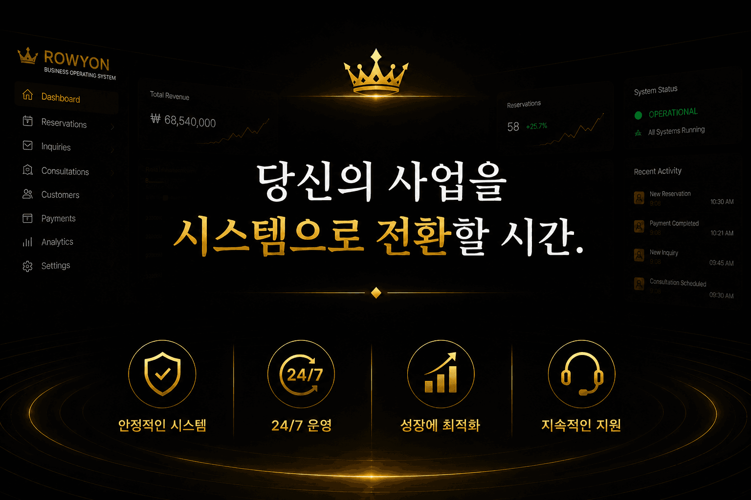 사업 운영 시스템 최종 안내